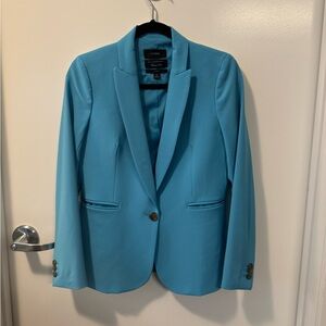 J.Crew Parke Blazer in Italian Stretch Wool in Black - Size 6